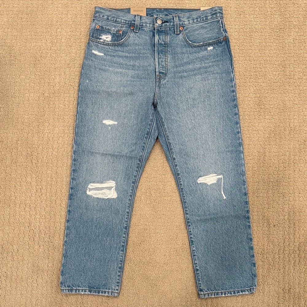 Levi's Women's 501 Original Cropped Jean, Size 30x 26